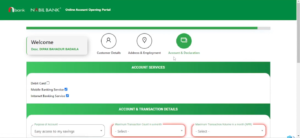 how to open nabil bank online account