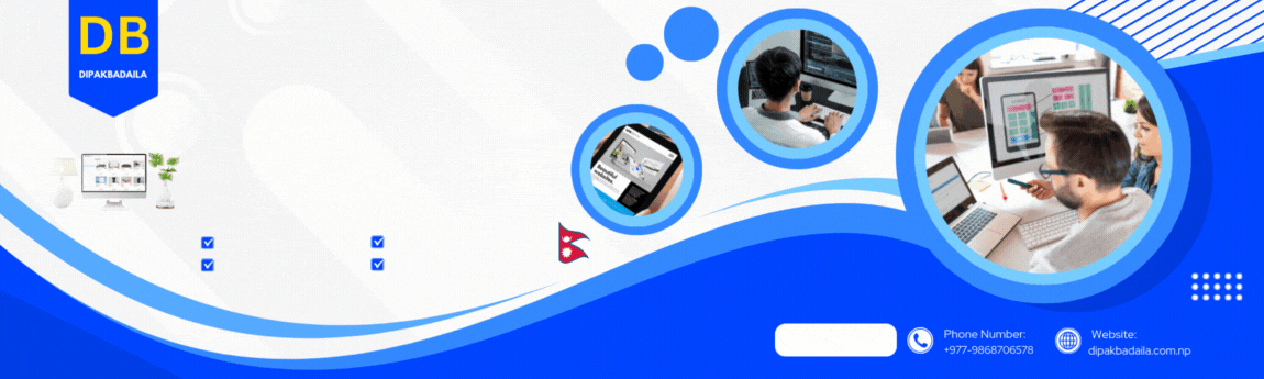 Dipak Badaila Website Banner